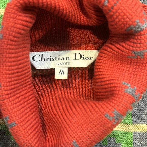 Authentic Dior winter turtleneck sweater - Picture 10 of 13